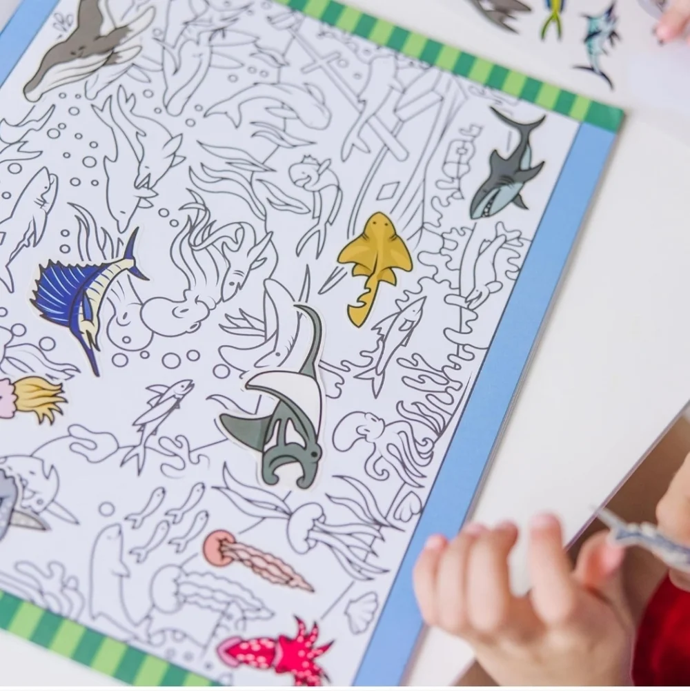 Melissa & Doug Seek & Find Sticker Pad